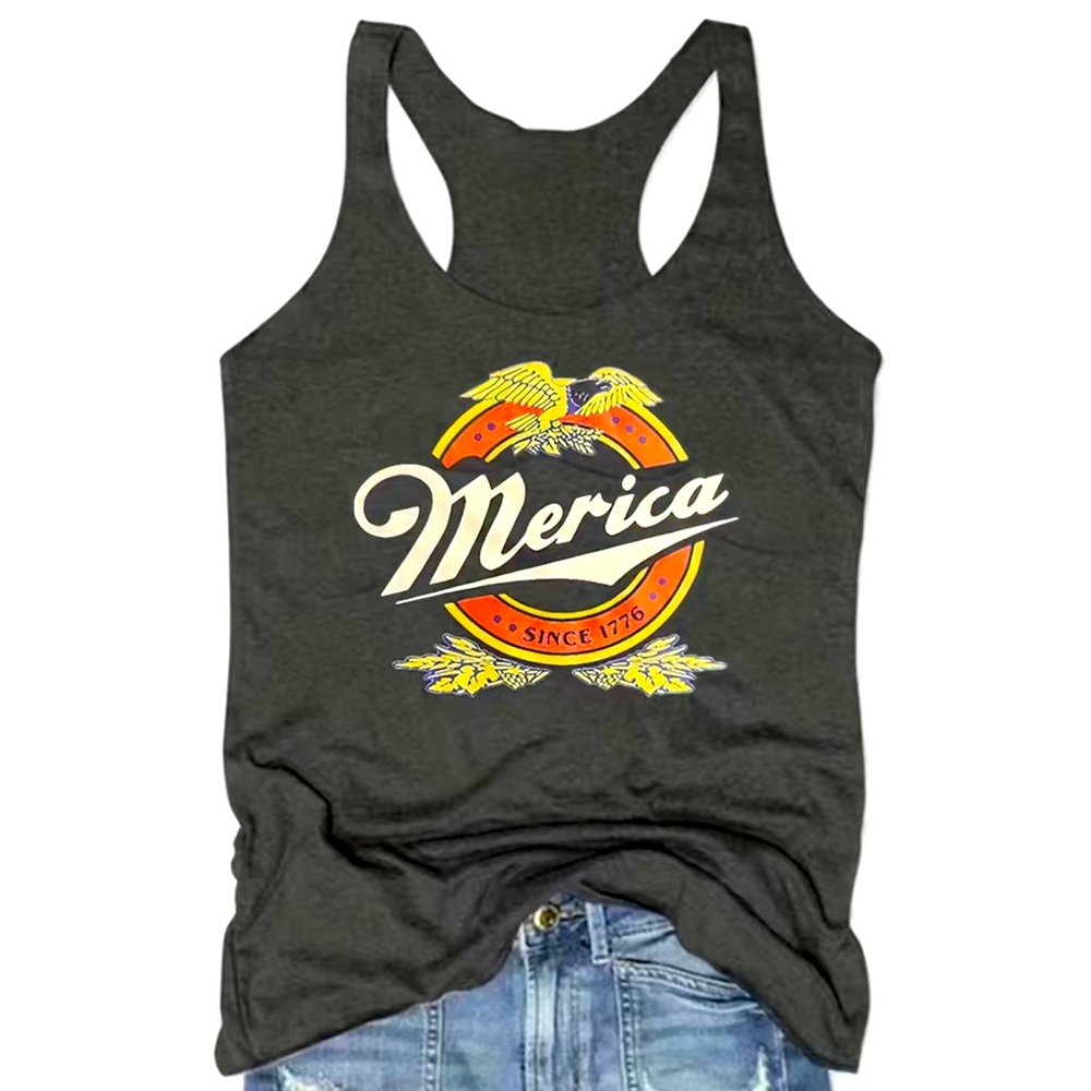 Merica Racer Back Tank